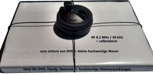 RF/AM Kartonsicherung Mini Spider schwarz