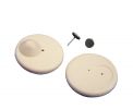 RF Hartetiketten R50 light beige 50 mit Nadeln